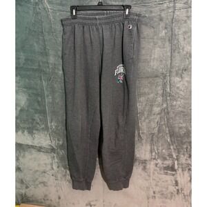 Champion Sweatpants Mens Medium Florida University Gray Draw Strings Y2K